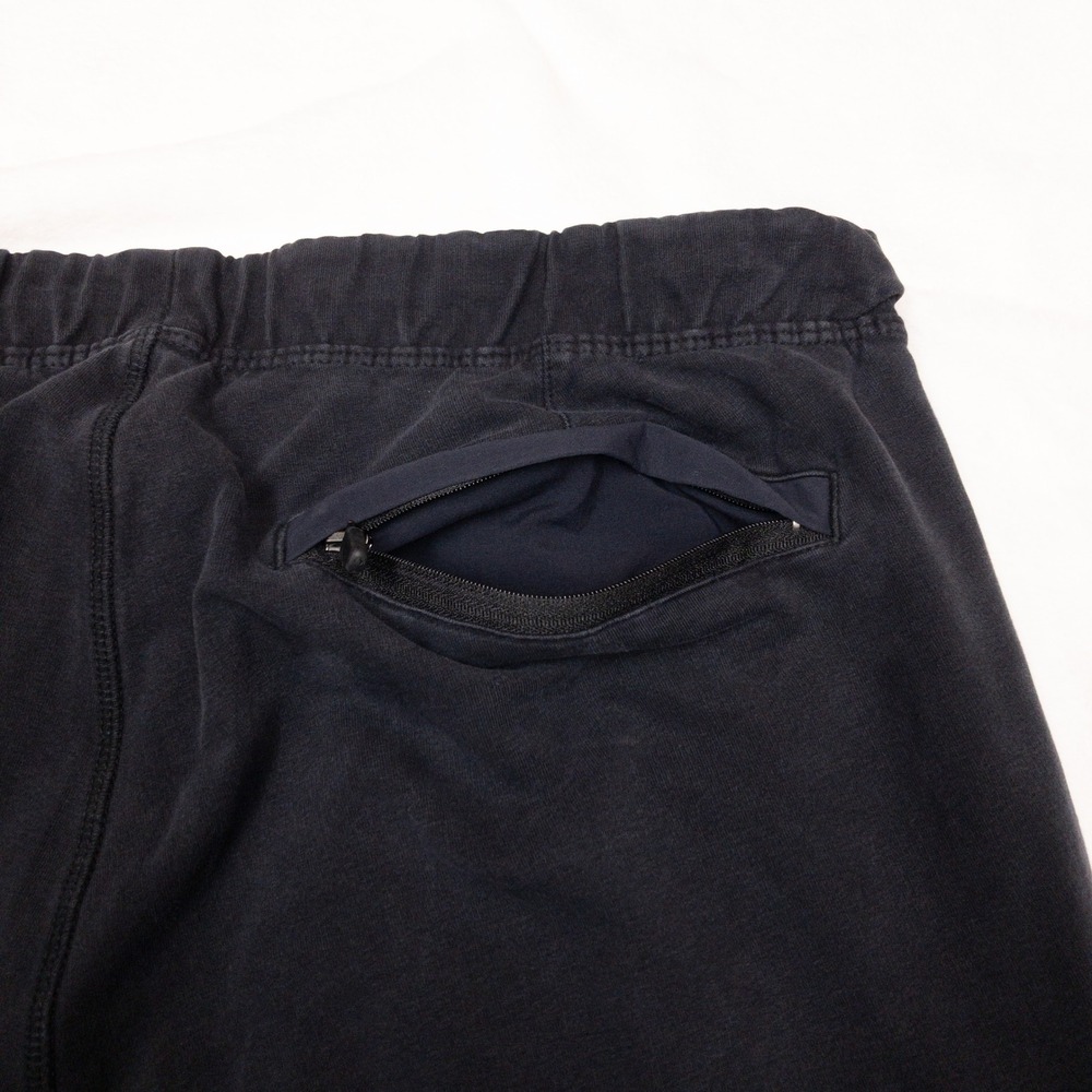 Mack Weldon Ace Sweatpants Mens Large Black Tapered Stretch Drawstring - Picture 8 of 11